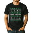 Ugly Sweater Boston Terrier Dog Christmas Dog Lover Xmas Men Women Kids Men's Casual T-Shirt Black