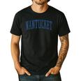 Varsity Grey Nantucket Men's Casual T-Shirt Black