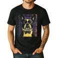 Vintage Boston Terrier Dog Men's Casual T-Shirt Black