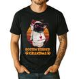 Vintage Boston Terrier Grandma Wear Sunglasses Dog Lover Men Women Girls Kids Men's Casual T-Shirt Black