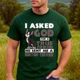 Boston Terrier American Gentleman Non-Sporting Dog Lover Men's Casual T-Shirt Forest