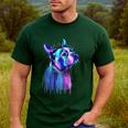 Boston Terrier Dog For a Boston Terrier Mom Men's Casual T-Shirt Forest