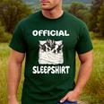 Boston Terrier Dog Official Sleepshirt Pajamas Nightgown For Men Women Girls Kids Men's Casual T-Shirt Forest