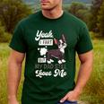 Boston Terrier Fart American Gentleman Non-Sporting Dog Men's Casual T-Shirt Forest