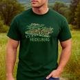 Heidelberg Germany Art Men Women Men's Casual T-Shirt Forest