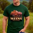 Sedona s Sedona Arizona Shirts T-Shirt Men's Casual T-Shirt Forest