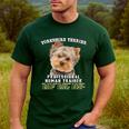 Yorkshire Terrier Yorkie Dog Professional Human Trainer Men's Casual T-Shirt Forest