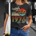 1976年3月から誕生日伝説のギフト Tシャツ 彼女への贈り物