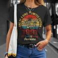 32 誕生日デコレーション メンズ レディース 1991 Bday 32Th Birthday Tシャツ 彼女への贈り物