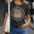 81歳 ヴィンテージ 1945年限定版 81歳の誕生日 Tシャツ 彼女への贈り物
