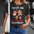 Backen Weihnachten Das Ist Mein Plätzchen Back T-Shirt Geschenke für Sie