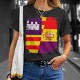 Bandera Islas Baleares España Republicana Republica Española Camiseta unisex Regalos para ella