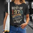 Best Of 1970 カセットテープ 56年 音楽 レトロ 誕生日 Tシャツ 彼女への贈り物