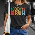 Bruh 100Th Day Ofchool 100 Days Ofchool シャツ キッズ 男の子 Tシャツ 彼女への贈り物