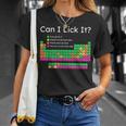Can I Lick It 周期表 Tシャツ 彼女への贈り物