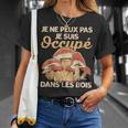 Cèpes Chasseur De Champignon Ramasseur De Cèpes Drôle T-Shirt Cadeaux pour elle