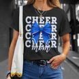 Cheer Mom Blue Bow Cheerleader Competition Game Day T-Shirt Gifts for Her Cheer Mom Blue Bow Cheerleader Competition Game Day T-Shirt Gifts for Her
