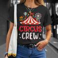Circus Crew Carnival Staff Costume Circus Theme Party T-Shirt Gifts for Her