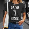 Conduce Responsablemente Divertido Golf Golf Golf Course Club Team Camiseta unisex Regalos para ella