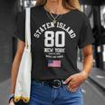 Cooltaten Island New York City Illustration Fashiontyle Tシャツ 彼女への贈り物