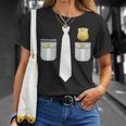 Costume De Gardien De Prison Américain T-Shirt Cadeaux pour elle
