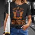 Creepy Cute Bat Halloween Butterfly With Pumpkins Fall T-Shirt Gifts for Her Creepy Cute Bat Halloween Butterfly With Pumpkins Fall T-Shirt Gifts for Her