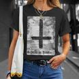 Cruz Invertida Ateo Cree En Ti Mismo Anti Religión Camiseta unisex Regalos para ella