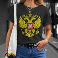 De L'aigle Russe Unionoviétique Cccp Ussr Russie T-Shirt Cadeaux pour elle