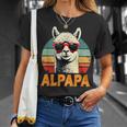Festa Del Papà Alpapa Best Dad Alpaca Maglietta Regalos para ella
