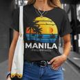 Filipina フィリピノ ヤシの木 マニラ トロピカル フィリピン Tシャツ 彼女への贈り物