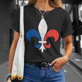 Fleur De Lysymbole De La France T-Shirt Cadeaux pour elle