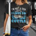 I'm Not A Fish When Iay I Love To Cuttlefish Tシャツ 彼女への贈り物