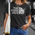 Pig Face Parody Meat Lover Outdoor 長袖tシャツ Tシャツ 彼女への贈り物