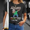 Futuro Abuelo 2026 Loading Bebé Nieto Ascendido A Abuelo Camiseta unisex Regalos para ella