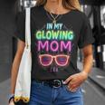 In My Glowing Mom Era Groovy Colorful Bright T-Shirt Gifts for Her