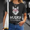 Huskyiberiano Abuela Pawma Perro Abuelos Abuela Camiseta unisex Regalos para ella