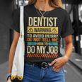 Idée Cadeau Dentiste Pour Collègue Et Collègue T-Shirt Cadeaux pour elle