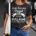 Idée Cadeau Personnalisé Prénom Guillaume Humour Homme T-Shirt Cadeaux pour elle