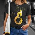 Image Pour Joueurousaphone Et Fanfare Pourousaphone T-Shirt Cadeaux pour elle