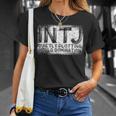 Intj パーソナリティタイプ 内向的 Intj Tシャツ 彼女への贈り物