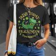 Irish Today ウクライナ Tomorrowt Patrick's Day Tシャツ 彼女への贈り物