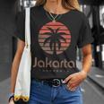 Jakarta インドネシア ジャカルタ Tシャツ 彼女への贈り物