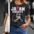 Japan Ice Hockey ファンジャージ 日本のホッケーチームを応援 Tシャツ 彼女への贈り物