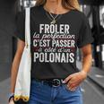 Le Polonais Parfait Cadeau Humour Pologne T-Shirt Cadeaux pour elle