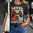 Level 6 6年目の結婚記念日のギフトに最適 Tシャツ 彼女への贈り物