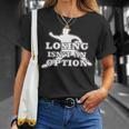 Losing Isn't An Option 長袖tシャツ Tシャツ 彼女への贈り物