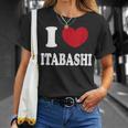 I Love Itabashi アイラブ板橋アイラブ浅草 Tシャツ 彼女への贈り物
