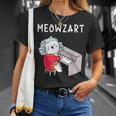 Meowzart Pianista Pianista Amante De La Música Clásica Camiseta unisex Regalos para ella