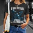 Mi Pasion El Press De Banca Mi Debilidad La De Recepción Camiseta unisex Regalos para ella