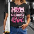Mom Of The Birthday Girl Family Pink Bow Family Party T-Shirt Gifts for Her Mom Of The Birthday Girl Family Pink Bow Family Party T-Shirt Gifts for Her
